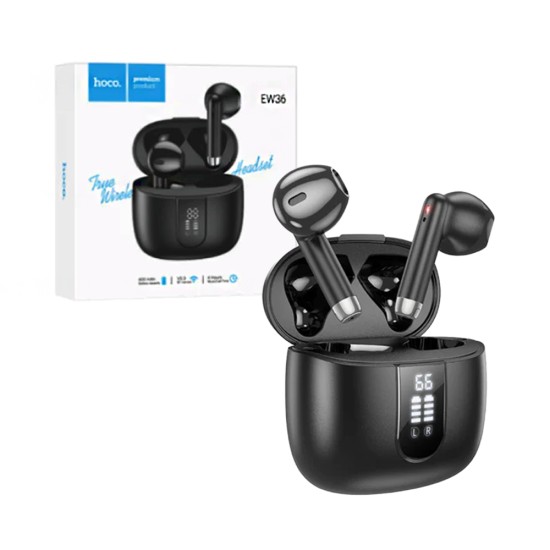 Hoco True Wireless Earbuds EW36 Delicate V5.3 Black